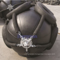 yokohama marine rubber fender with chain and tyre net